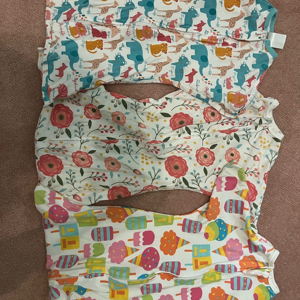 Zipadee Zip Sleep sacks size XS and S